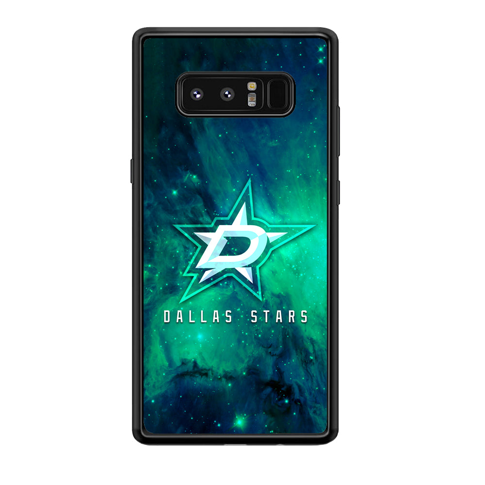 Hockey Dallas Stars NHL 001 Samsung Galaxy Note 8 Case-Phone Case-Rubber Black (2D Case)-Altracase