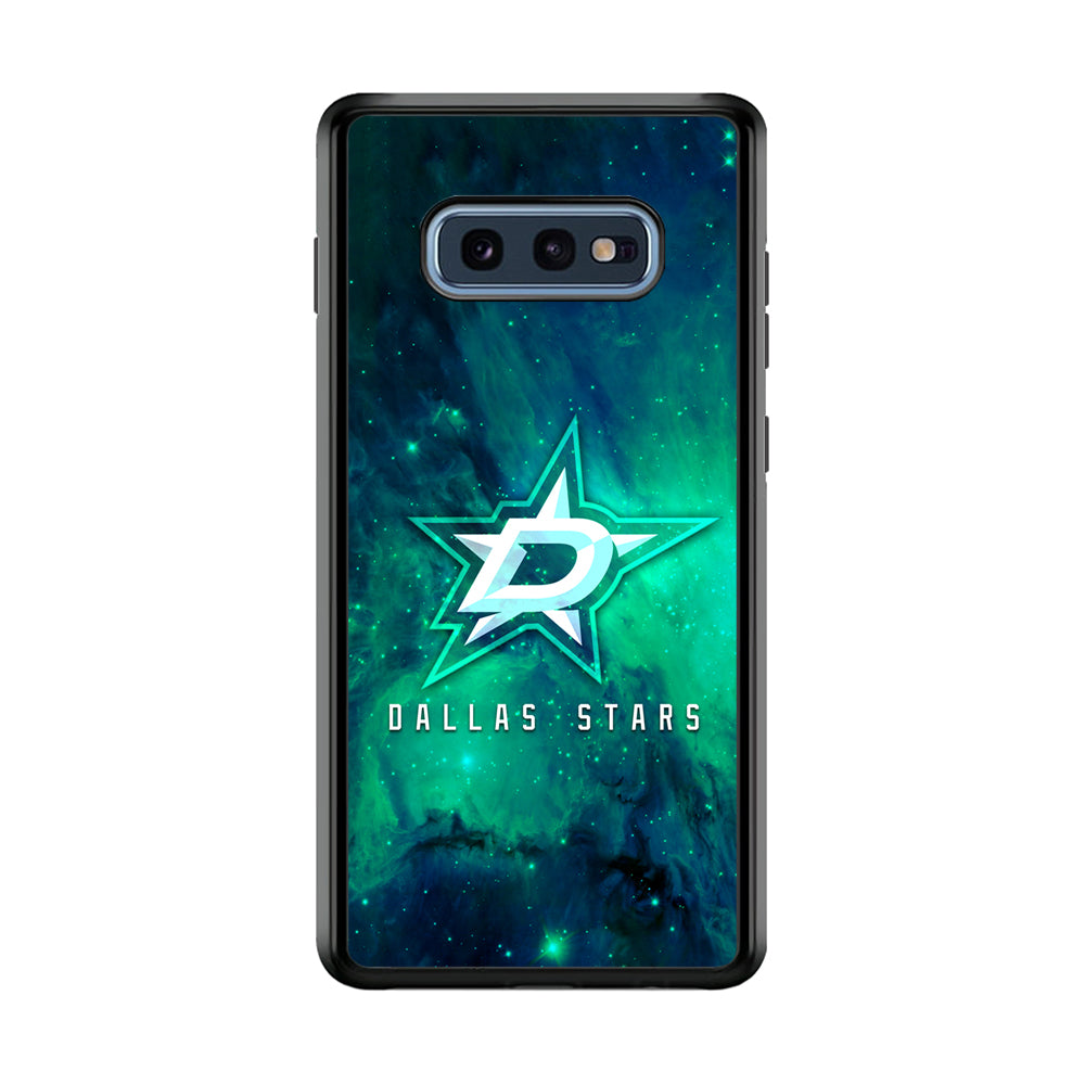 Hockey Dallas Stars NHL 001 Samsung Galaxy S10E Case-Phone Case-Rubber Black (2D Case)-Altracase