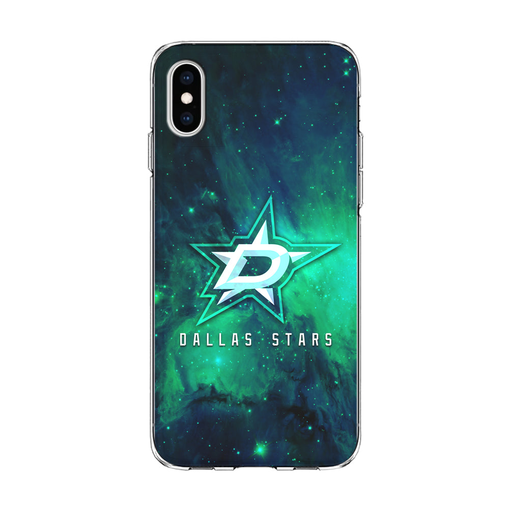 Hockey Dallas Stars NHL 001 iPhone Xs Case-Phone Case-Clear Soft Case-Altracase