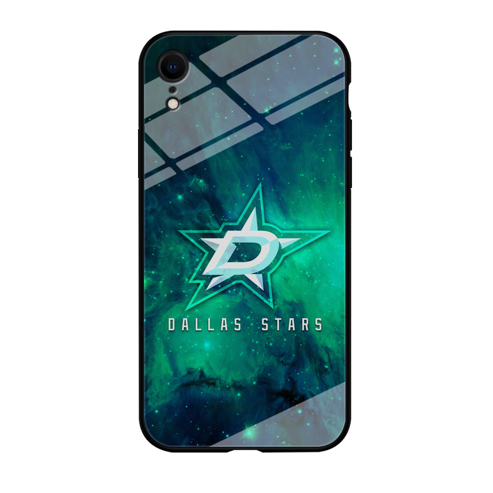 Hockey Dallas Stars NHL 001 iPhone XR Case-Phone Case-Tempered Glass Case-Altracase