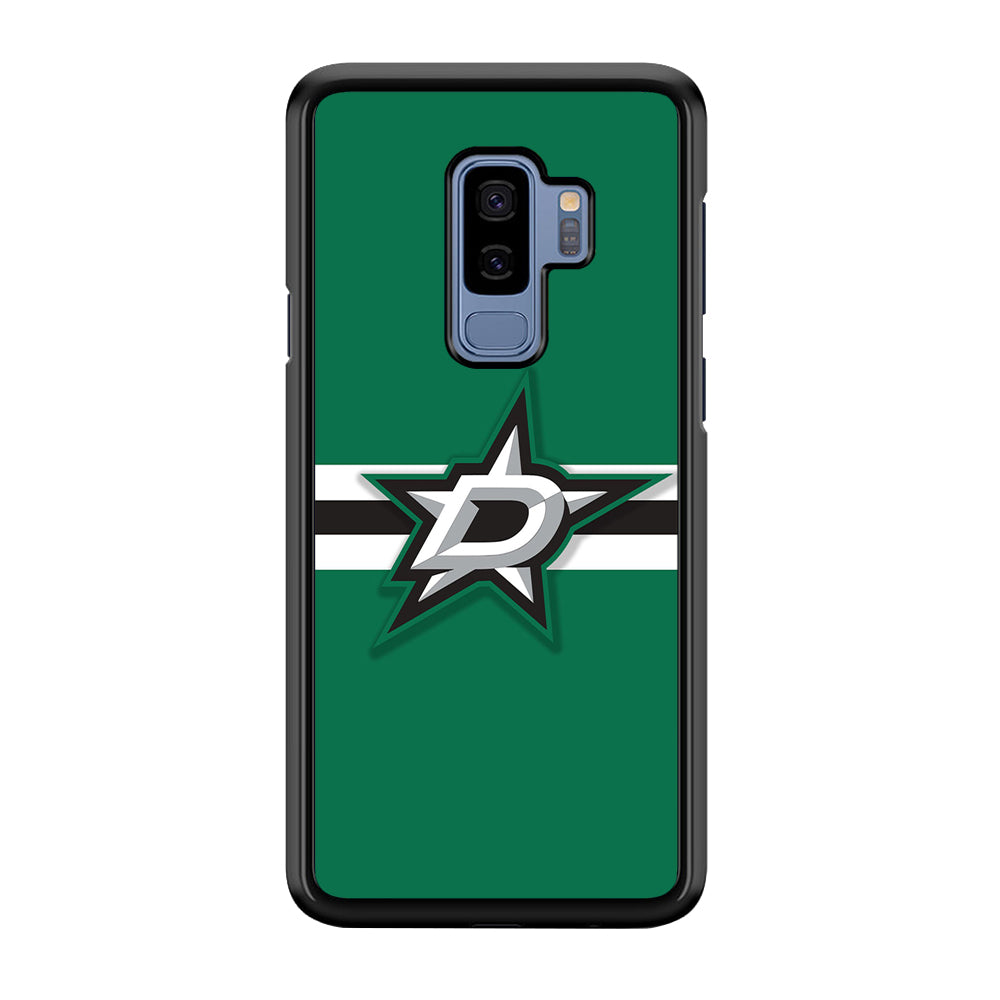 Hockey Dallas Stars NHL 002 Samsung Galaxy S9 Plus Case-Phone Case-Rubber Black (2D Case)-Altracase