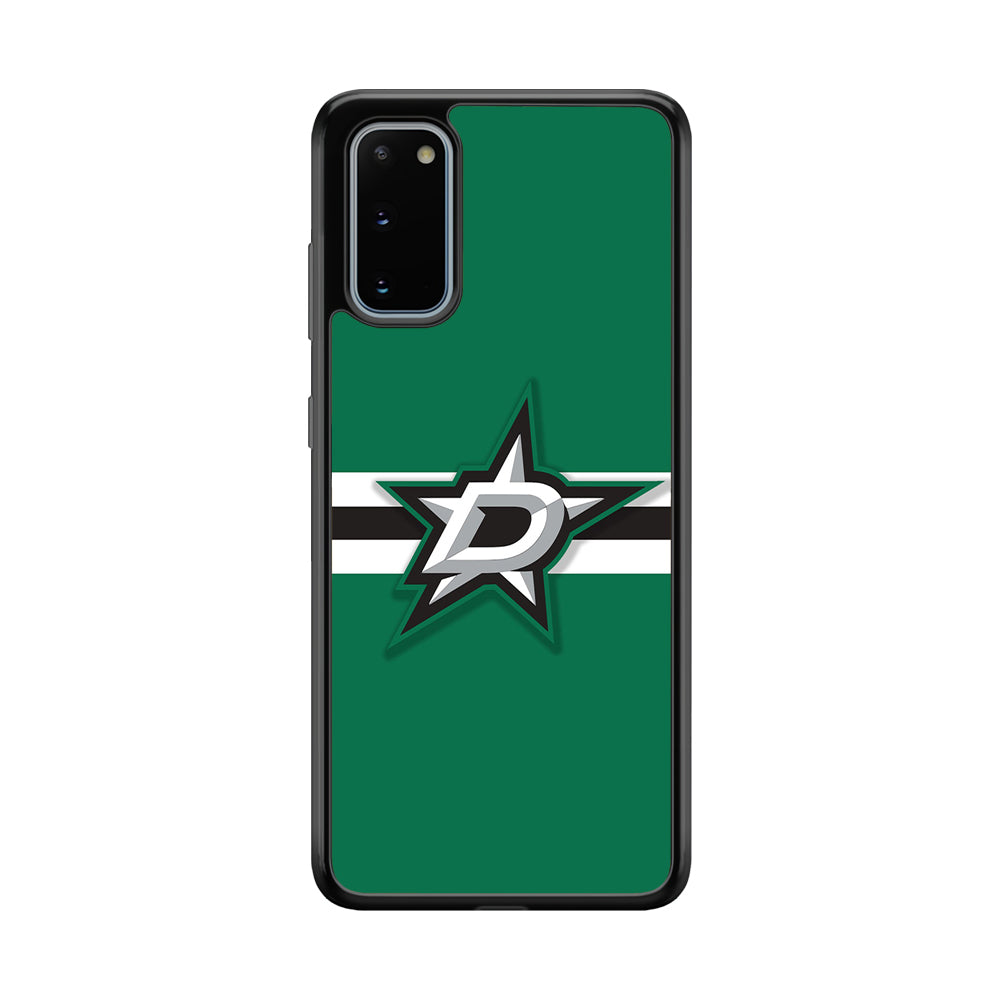 Hockey Dallas Stars NHL 002 Samsung Galaxy S20 Case-Phone Case-Rubber Black (2D Case)-Altracase