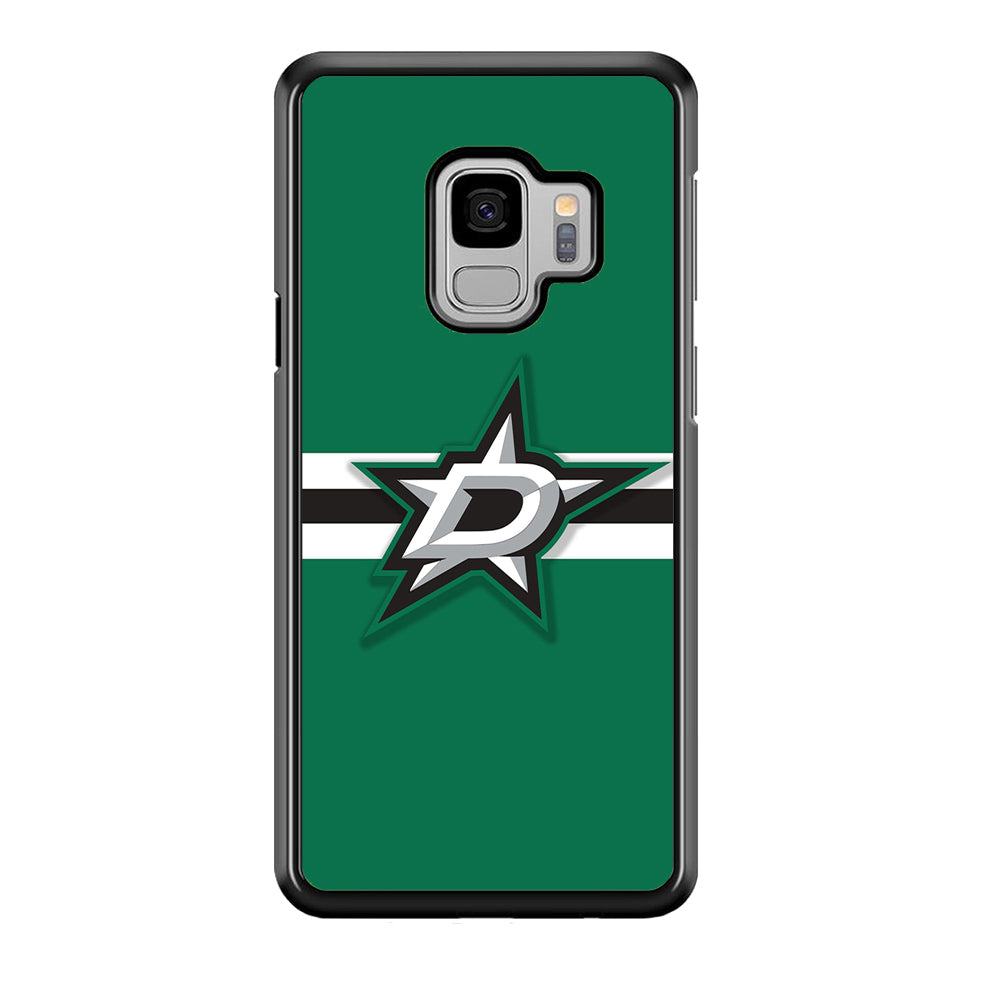Hockey Dallas Stars NHL 002 Samsung Galaxy S9 Case-Phone Case-Rubber Black (2D Case)-Altracase