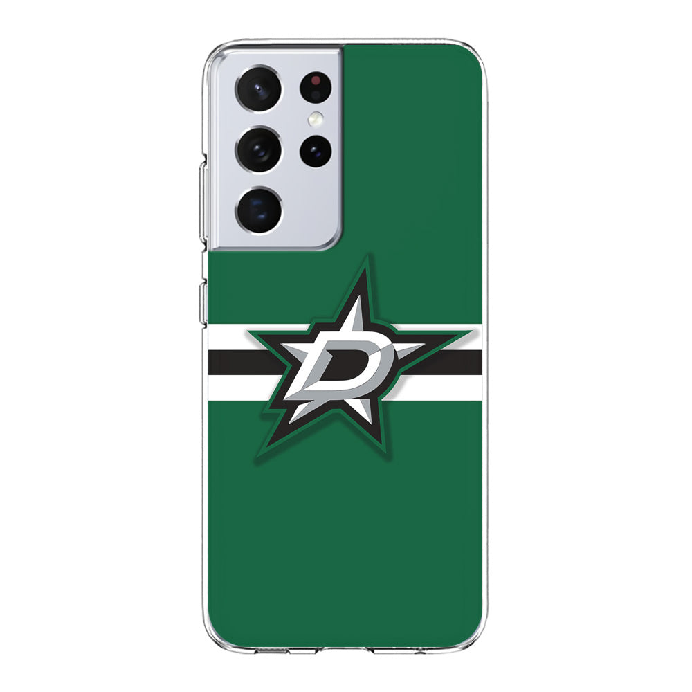 Hockey Dallas Stars NHL 002 Samsung Galaxy S21 Ultra Case-Phone Case-Clear Soft Case-Altracase