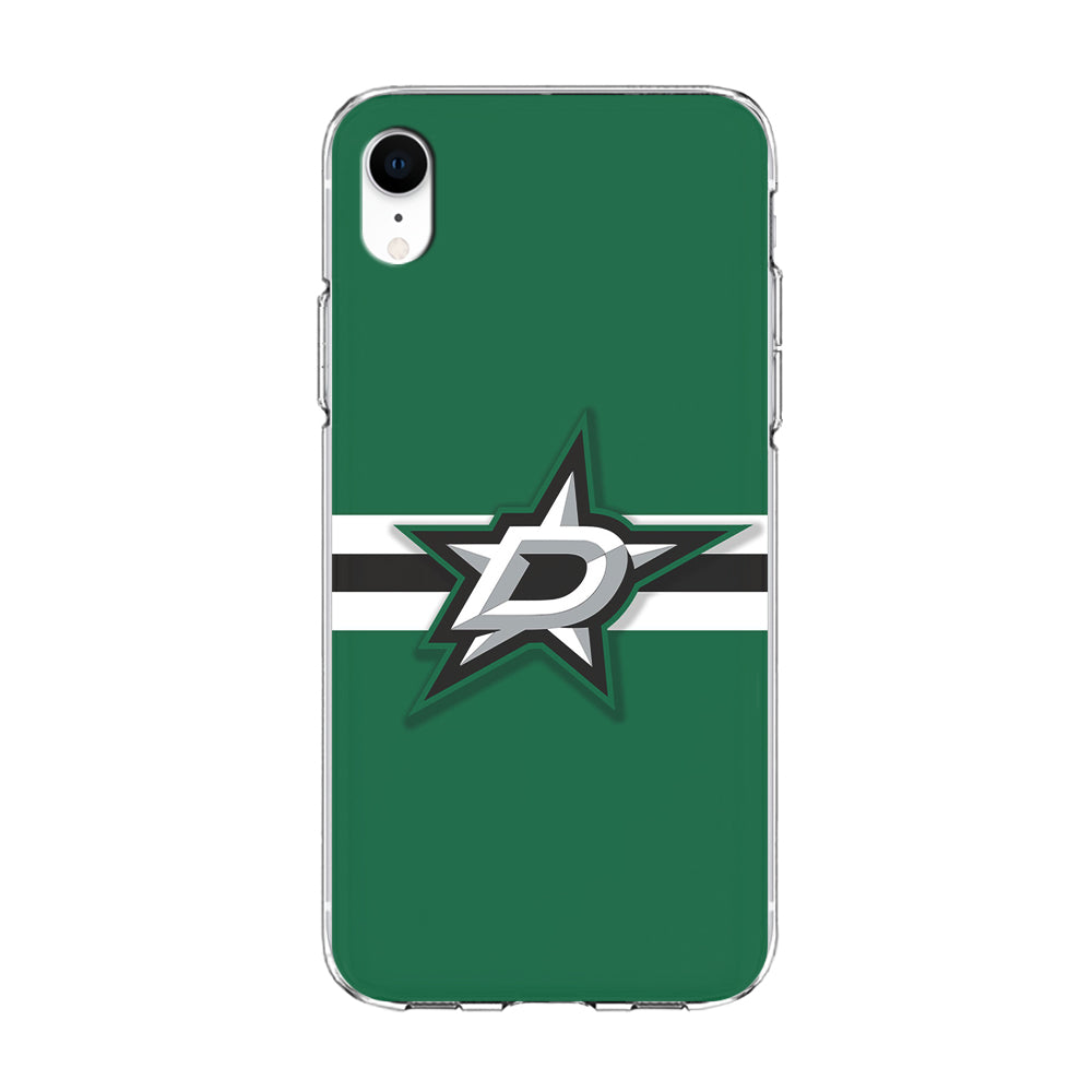 Hockey Dallas Stars NHL 002 iPhone XR Case-Phone Case-Clear Soft Case-Altracase