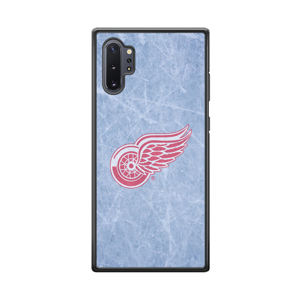 Hockey Detroit Red Wings NHL 001 Samsung Galaxy Note 10 Plus Case-Phone Case-Rubber Black (2D Case)-Altracase