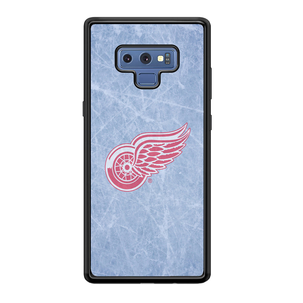 Hockey Detroit Red Wings NHL 001 Samsung Galaxy Note 9 Case-Phone Case-Rubber Black (2D Case)-Altracase