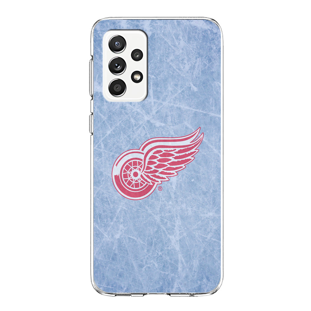 Hockey Detroit Red Wings NHL 001 Samsung Galaxy A72 Case-Phone Case-Clear Soft Case-Altracase