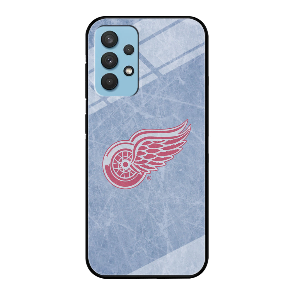 Hockey Detroit Red Wings NHL 001 Samsung Galaxy A32 Case-Phone Case-Tempered Glass Case-Altracase