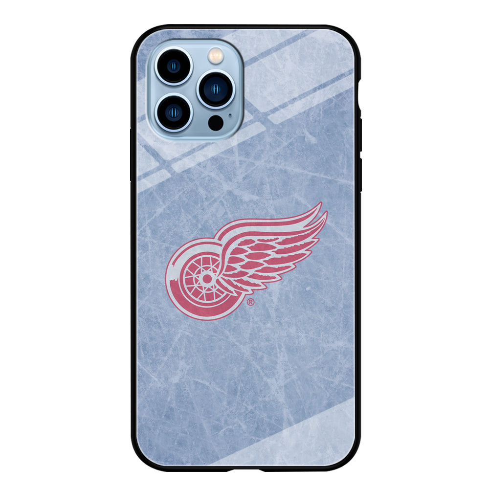 Hockey Detroit Red Wings NHL 001 iPhone 15 Pro Max Case-Phone Case-Tempered Glass Case-Altracase