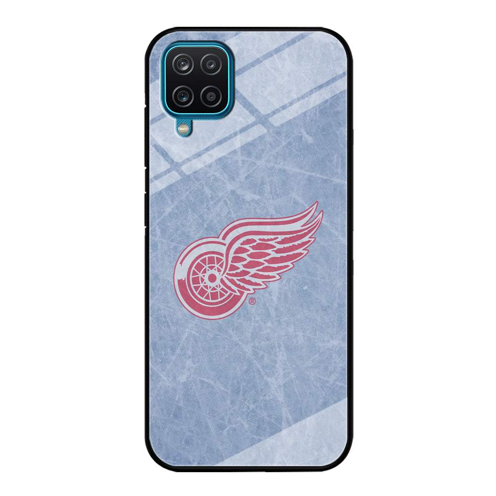 Hockey Detroit Red Wings NHL 001 Samsung Galaxy A12 Case-Phone Case-Tempered Glass Case-Altracase