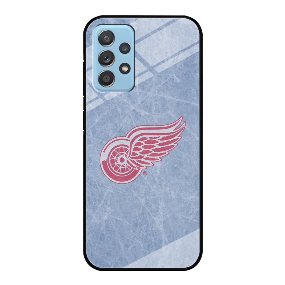Hockey Detroit Red Wings NHL 001 Samsung Galaxy A72 Case-Phone Case-Tempered Glass Case-Altracase
