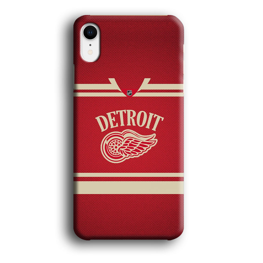 Hockey Detroit Red Wings NHL 002 iPhone XR Case-Phone Case-3D Case-Altracase