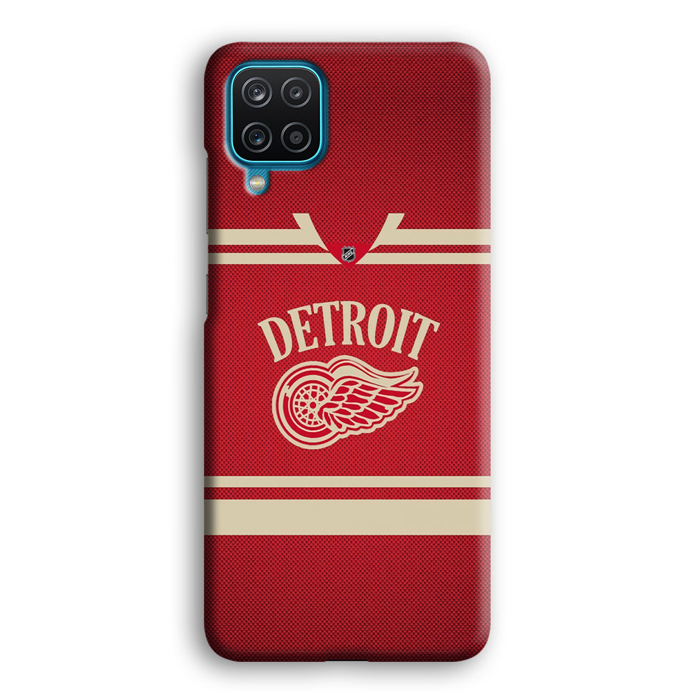 Hockey Detroit Red Wings NHL 002 Samsung Galaxy A12 Case-Phone Case-3D Case-Altracase