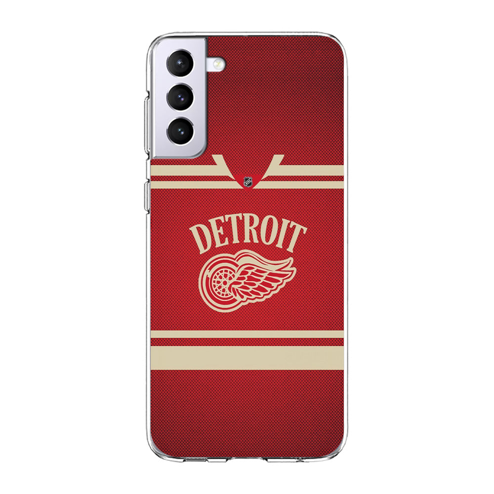 Hockey Detroit Red Wings NHL 002 Samsung Galaxy S21 Plus Case-Phone Case-Clear Soft Case-Altracase