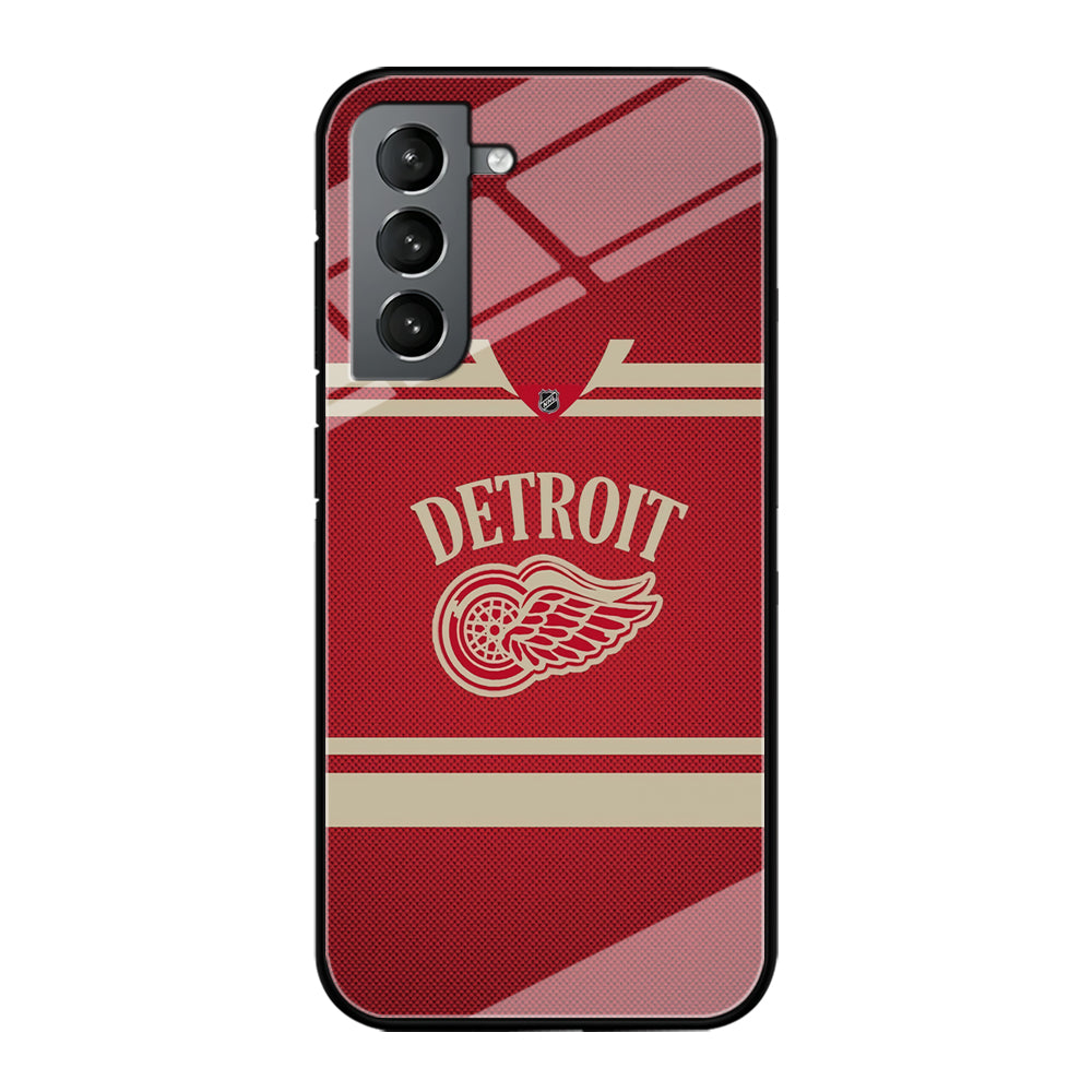 Hockey Detroit Red Wings NHL 002 Samsung Galaxy S21 Plus Case-Phone Case-Tempered Glass Case-Altracase