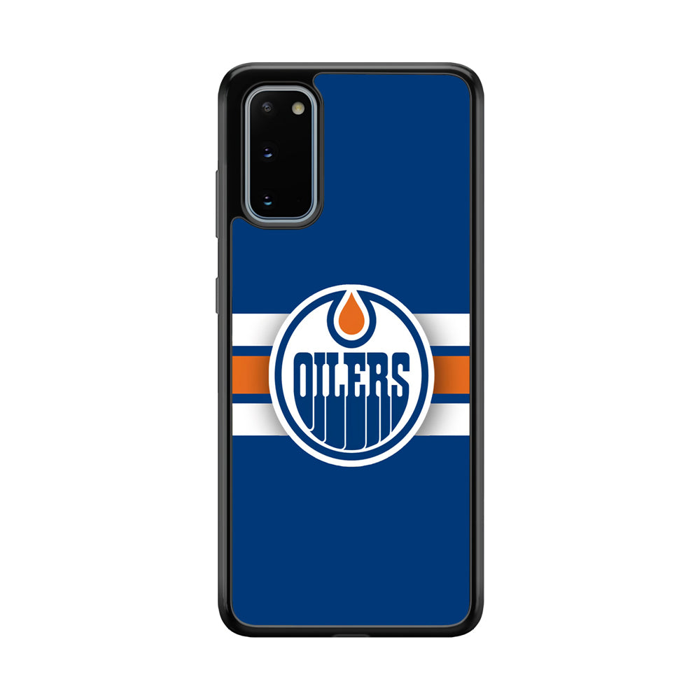Hockey Edmonton Oilers NHL 001 Samsung Galaxy S20 Case-Phone Case-Tempered Glass Case-Altracase