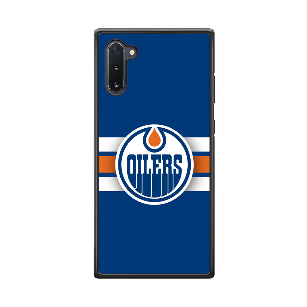 Hockey Edmonton Oilers NHL 001 Samsung Galaxy Note 10 Case-Phone Case-Tempered Glass Case-Altracase