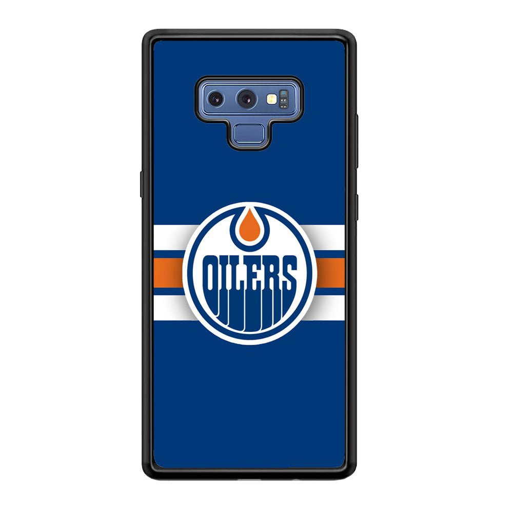 Hockey Edmonton Oilers NHL 001 Samsung Galaxy Note 9 Case-Phone Case-Tempered Glass Case-Altracase