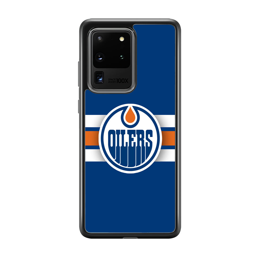 Hockey Edmonton Oilers NHL 001 Samsung Galaxy S20 Ultra Case-Phone Case-Tempered Glass Case-Altracase