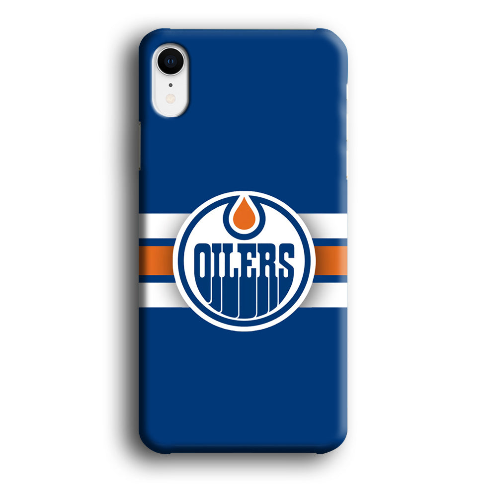 Hockey Edmonton Oilers NHL 001 iPhone XR Case-Phone Case-3D Case-Altracase