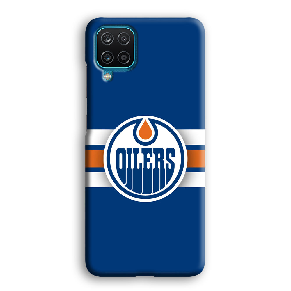 Hockey Edmonton Oilers NHL 001 Samsung Galaxy A12 Case-Phone Case-3D Case-Altracase