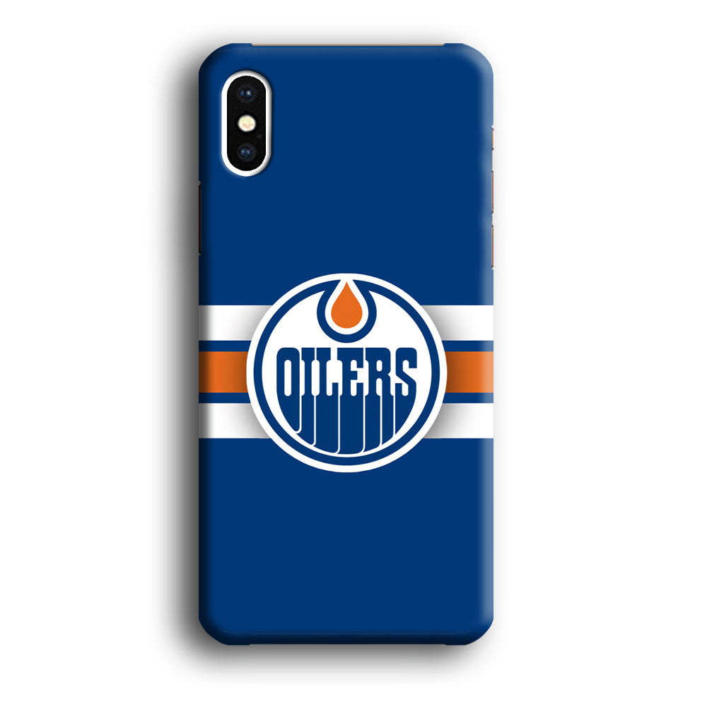 Hockey Edmonton Oilers NHL 001 iPhone Xs Case-Phone Case-3D Case-Altracase