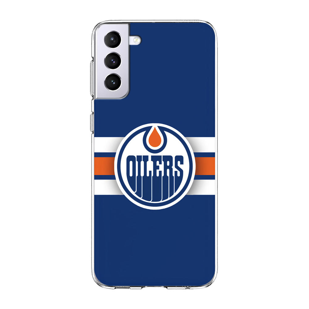 Hockey Edmonton Oilers NHL 001 Samsung Galaxy S21 Plus Case-Phone Case-Clear Soft Case-Altracase