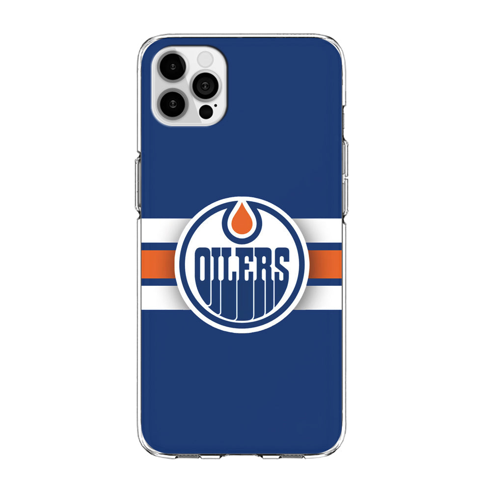 Hockey Edmonton Oilers NHL 001 iPhone 14 Pro Case-Phone Case-Clear Soft Case-Altracase