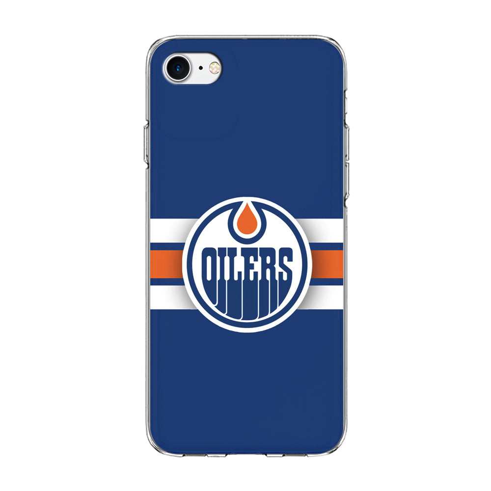 Hockey Edmonton Oilers NHL 001 iPhone SE 2020 Case-Phone Case-Clear Soft Case-Altracase