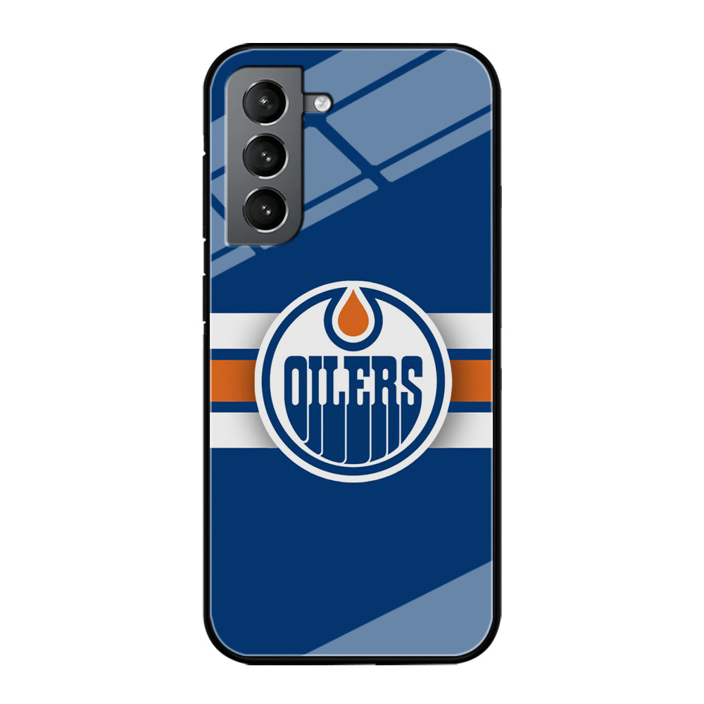 Hockey Edmonton Oilers NHL 001 Samsung Galaxy S21 Plus Case-Phone Case-Tempered Glass Case-Altracase