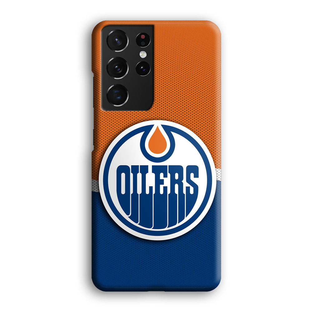 Hockey Edmonton Oilers NHL 002 Samsung Galaxy S21 Ultra Case-Phone Case-3D Case-Altracase