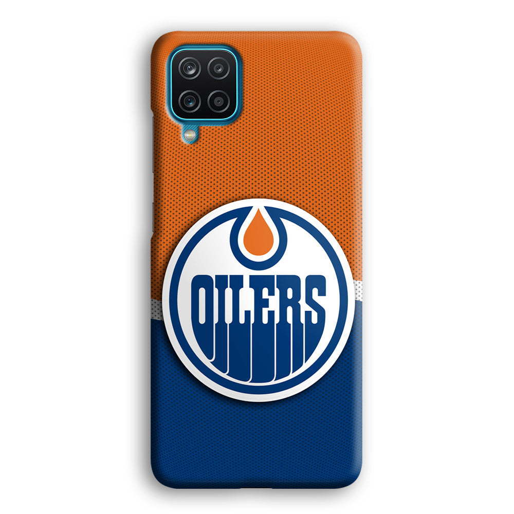 Hockey Edmonton Oilers NHL 002 Samsung Galaxy A12 Case-Phone Case-3D Case-Altracase