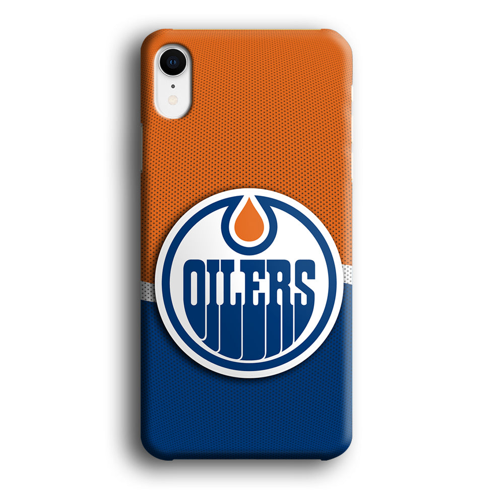 Hockey Edmonton Oilers NHL 002 iPhone XR Case-Phone Case-3D Case-Altracase