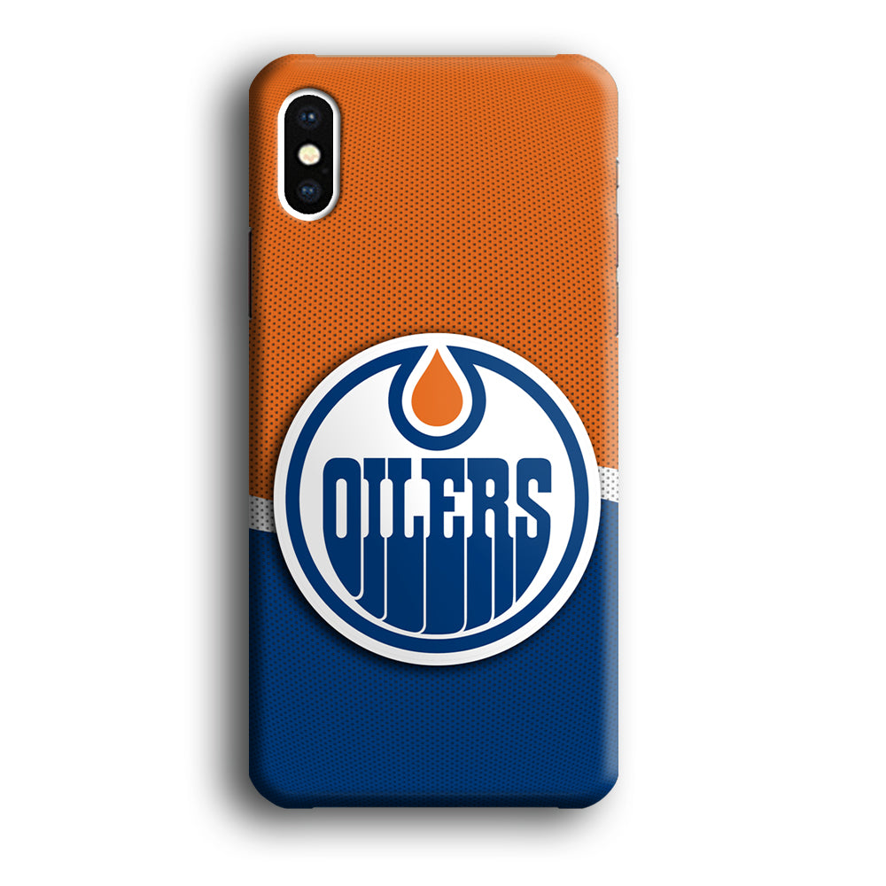 Hockey Edmonton Oilers NHL 002 iPhone Xs Case-Phone Case-3D Case-Altracase