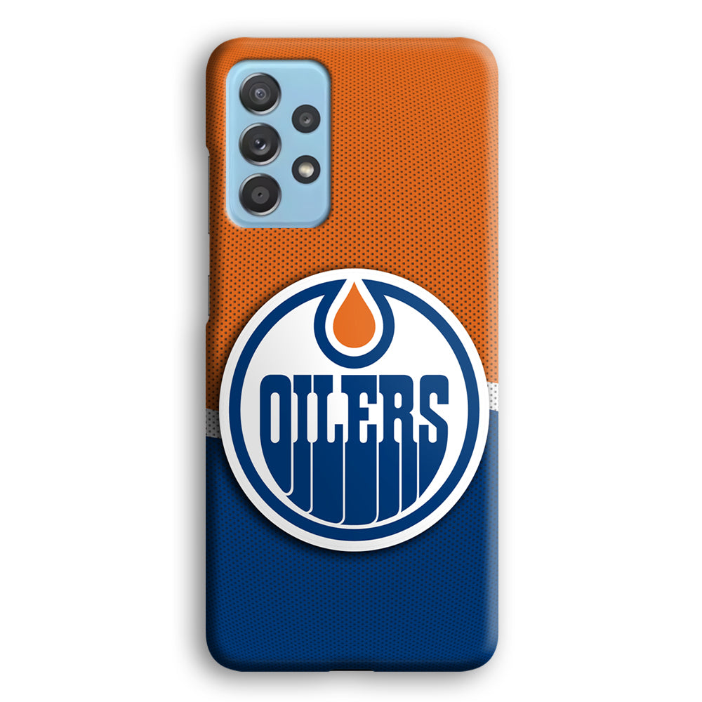 Hockey Edmonton Oilers NHL 002 Samsung Galaxy A72 Case-Phone Case-3D Case-Altracase