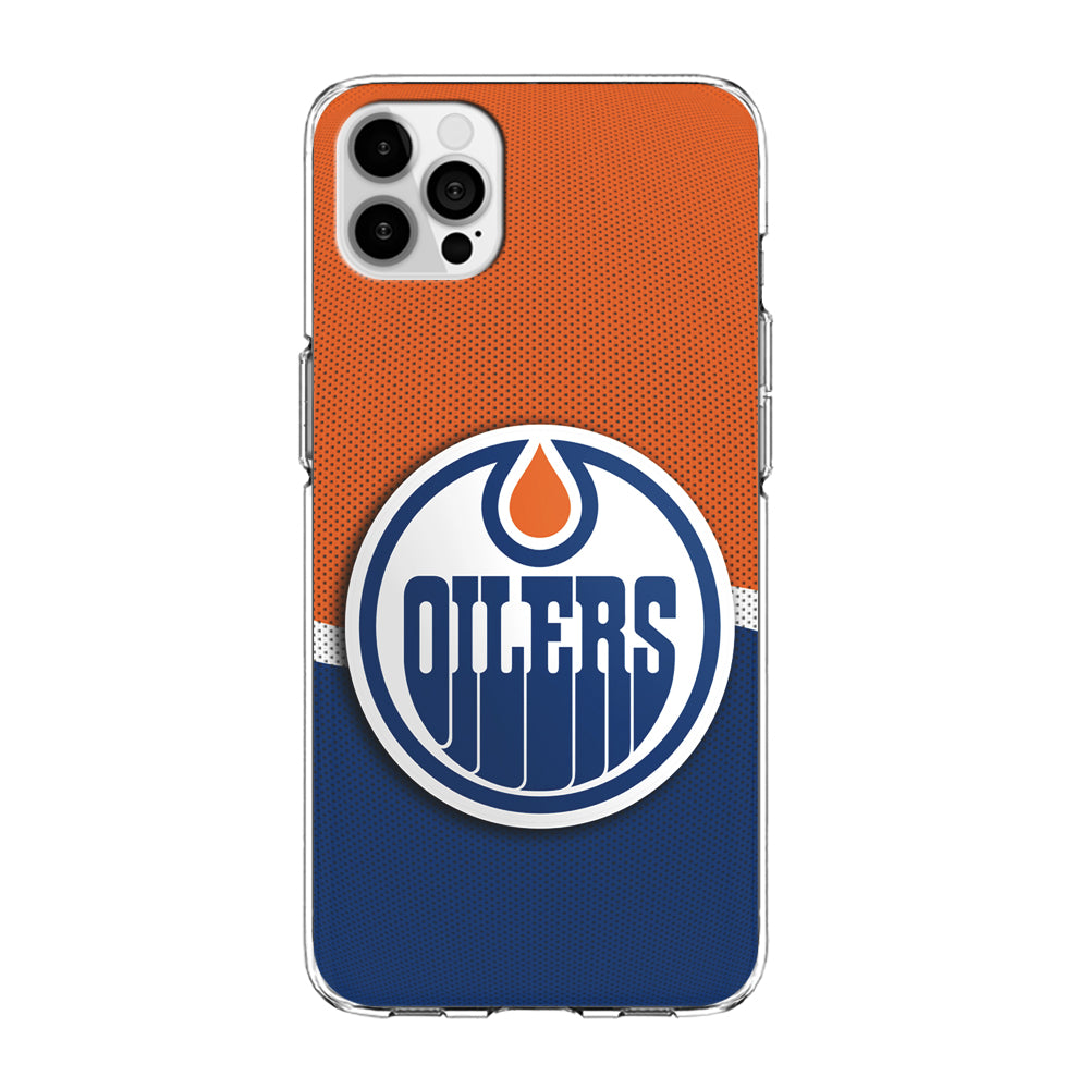 Hockey Edmonton Oilers NHL 002 iPhone 15 Pro Max Case-Phone Case-Clear Soft Case-Altracase
