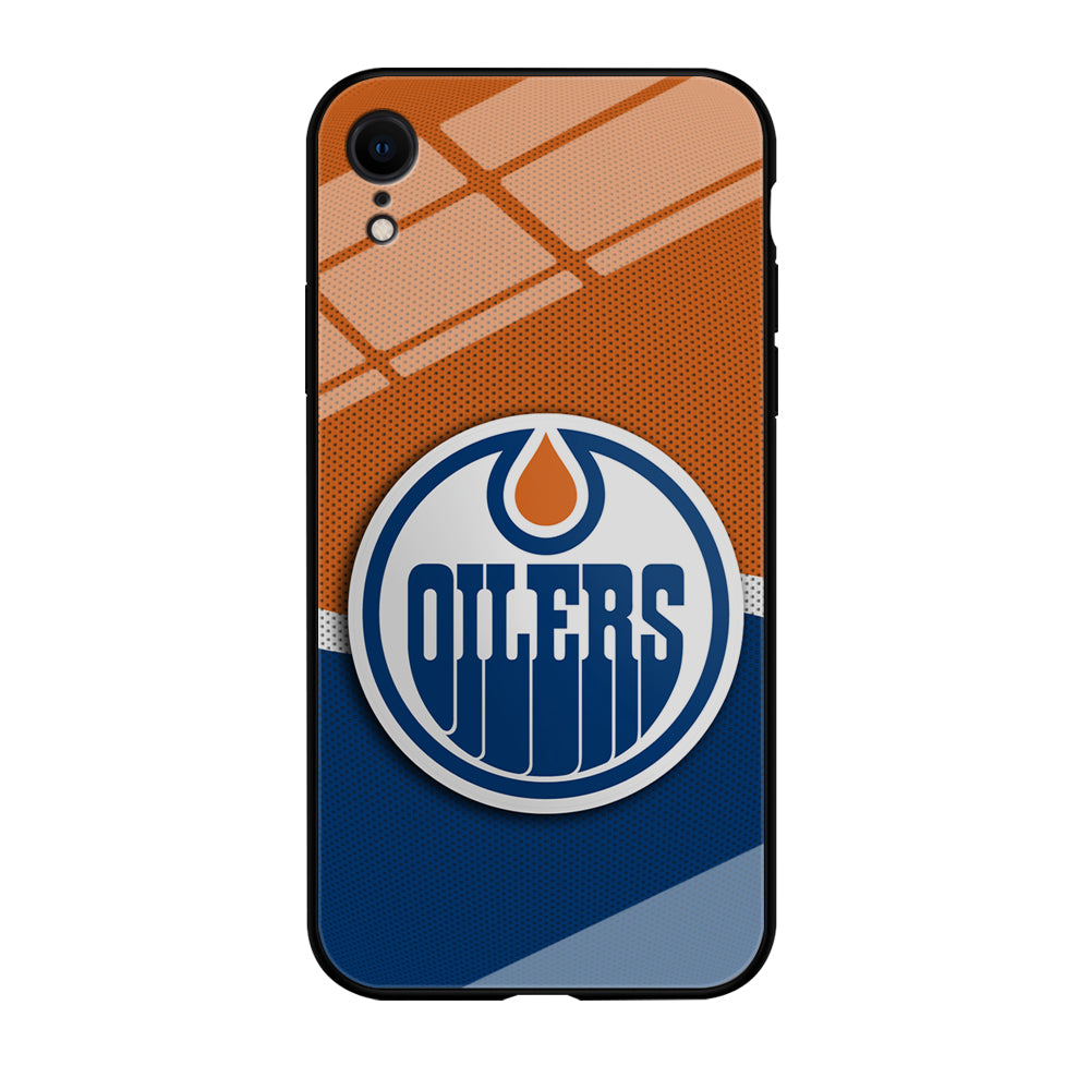 Hockey Edmonton Oilers NHL 002 iPhone XR Case-Phone Case-Tempered Glass Case-Altracase