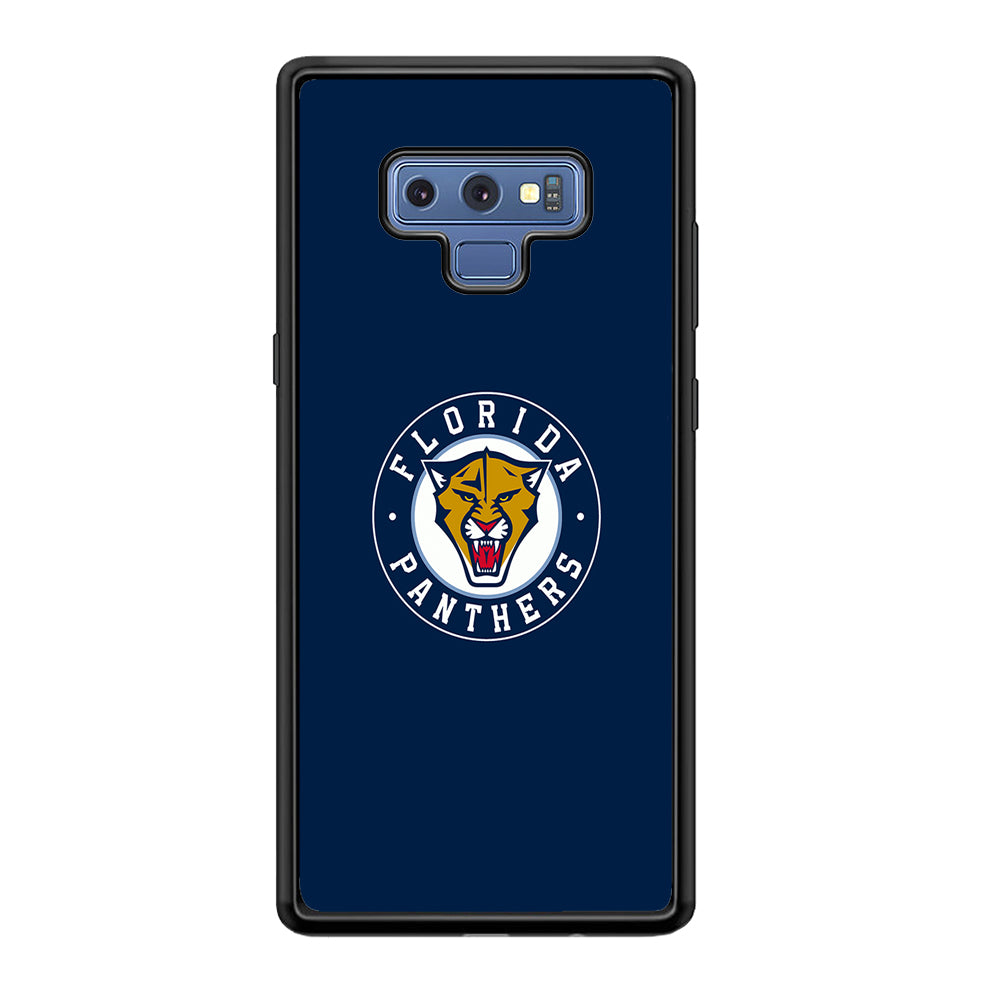 Hockey Florida Panthers NHL 001 Samsung Galaxy Note 9 Case-Phone Case-Rubber Black (2D Case)-Altracase