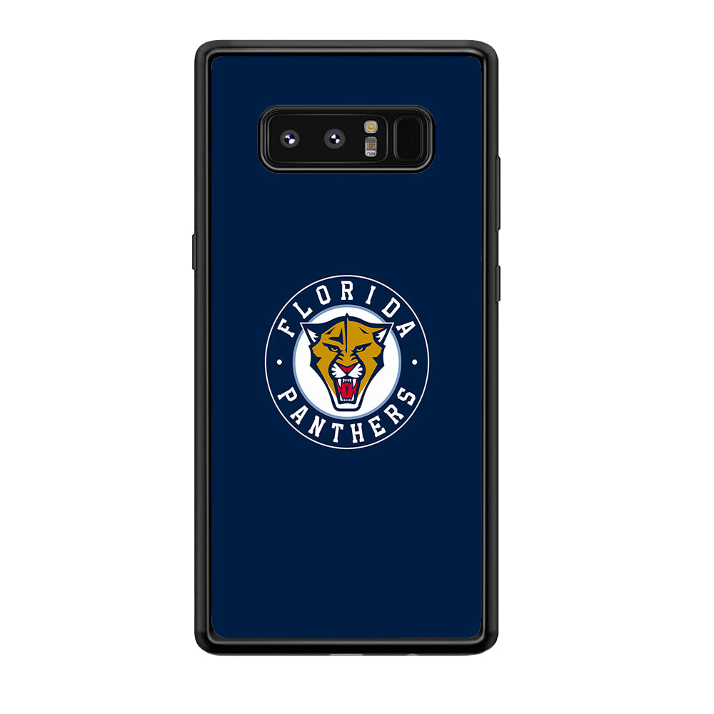 Hockey Florida Panthers NHL 001 Samsung Galaxy Note 8 Case-Phone Case-Rubber Black (2D Case)-Altracase