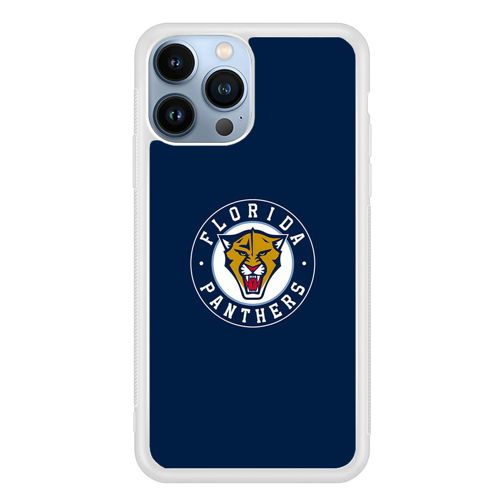 Hockey Florida Panthers NHL 001 iPhone 15 Pro Max Case-Phone Case-Rubber White (2D Case)-Altracase