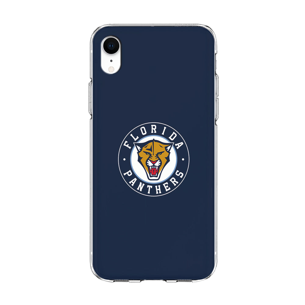 Hockey Florida Panthers NHL 001 iPhone XR Case-Phone Case-Clear Soft Case-Altracase