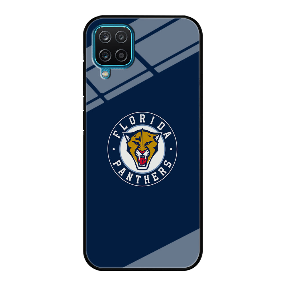 Hockey Florida Panthers NHL 001 Samsung Galaxy A12 Case-Phone Case-Tempered Glass Case-Altracase