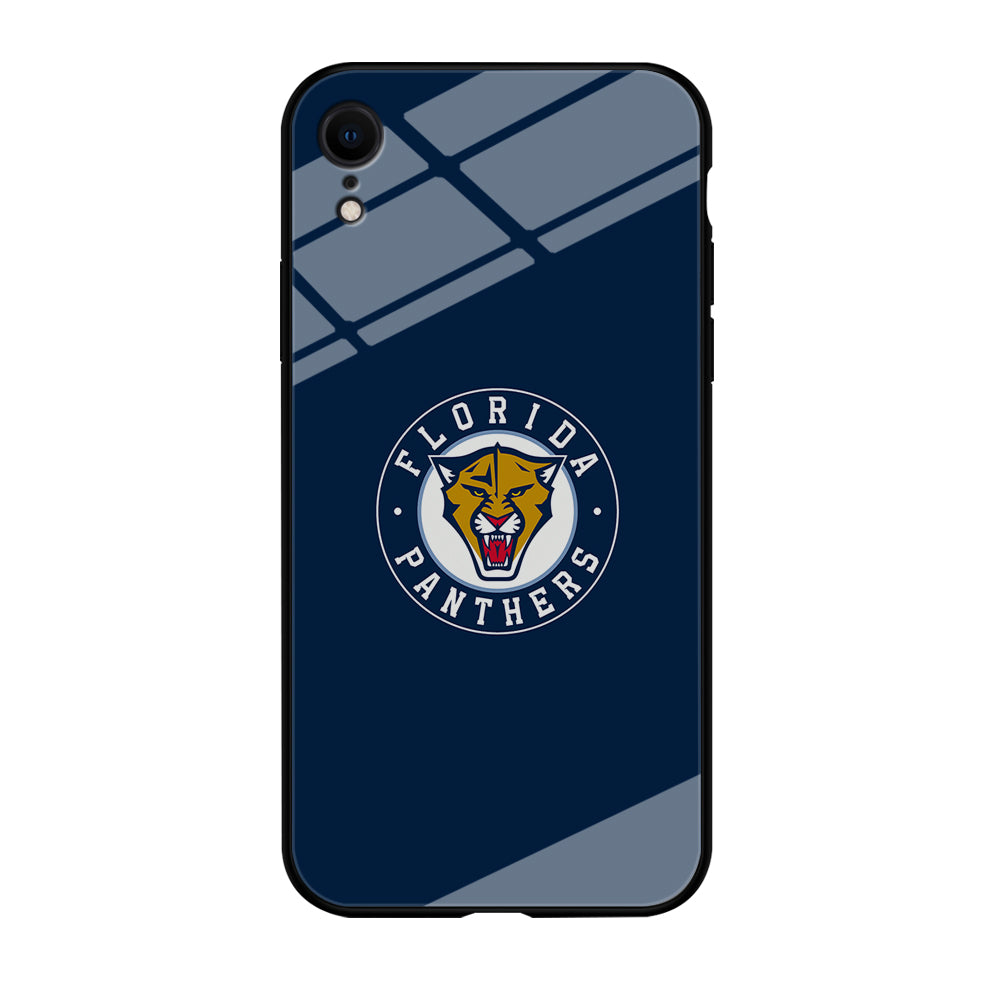 Hockey Florida Panthers NHL 001 iPhone XR Case-Phone Case-Tempered Glass Case-Altracase