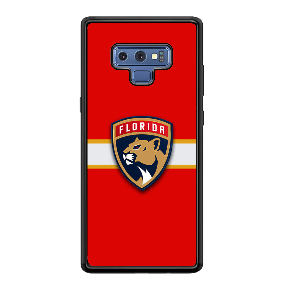 Hockey Florida Panthers NHL 002 Samsung Galaxy Note 9 Case-Phone Case-Tempered Glass Case-Altracase