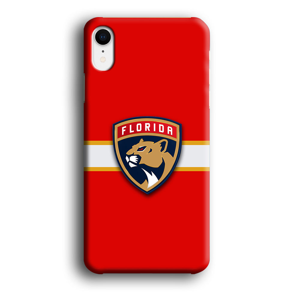 Hockey Florida Panthers NHL 002 iPhone XR Case-Phone Case-3D Case-Altracase