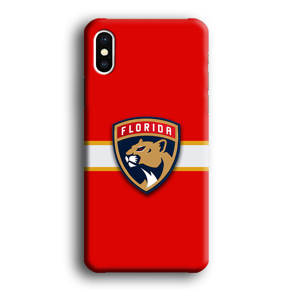 Hockey Florida Panthers NHL 002 iPhone Xs Case-Phone Case-3D Case-Altracase