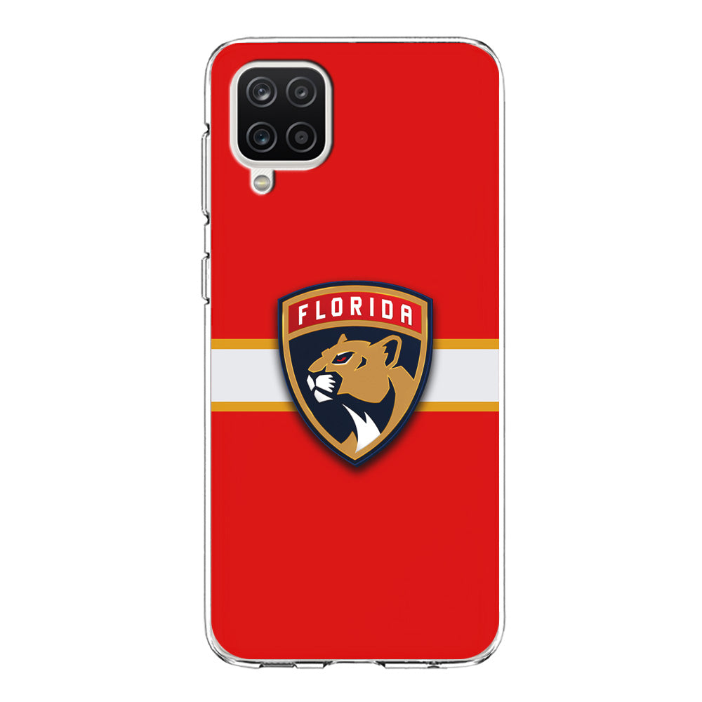 Hockey Florida Panthers NHL 002 Samsung Galaxy A12 Case-Phone Case-Clear Soft Case-Altracase