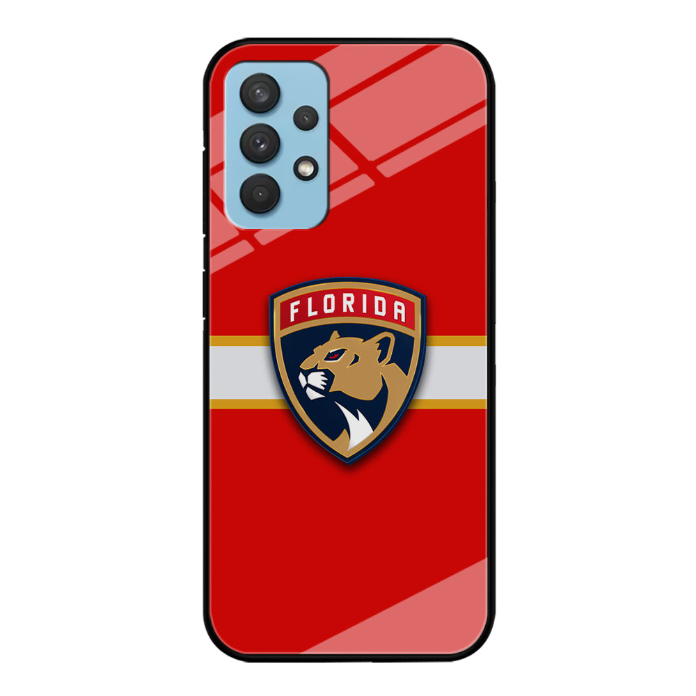 Hockey Florida Panthers NHL 002 Samsung Galaxy A32 Case-Phone Case-Tempered Glass Case-Altracase