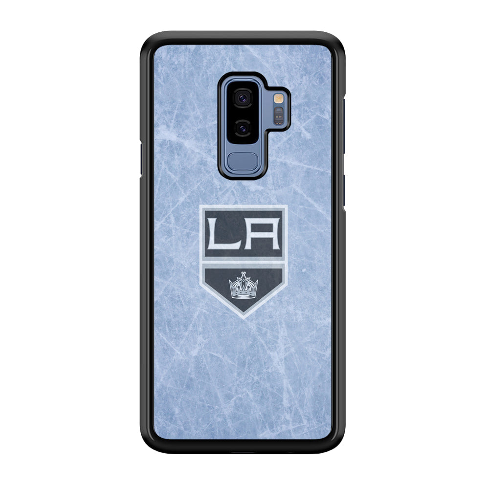 Hockey Los Angeles Kings NHL 001 Samsung Galaxy S9 Plus Case-Phone Case-Rubber Black (2D Case)-Altracase